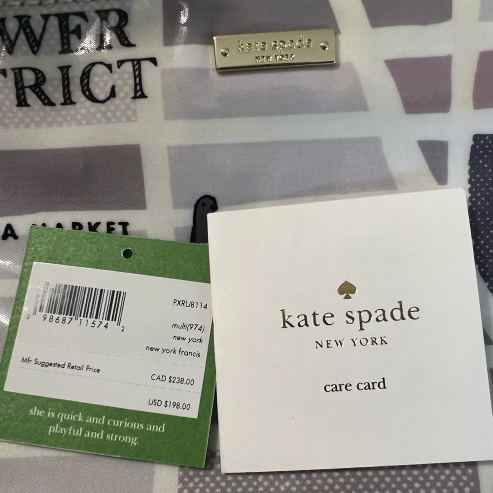 Kate Spade Yellow Taxi Cab New York Francis Tote Bag Shoulder Handbag PXRU8114
